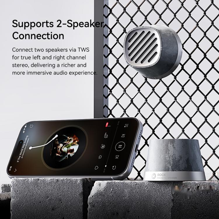 Altoparlante Bluetooth ROCK K13 Pro Mini con ricarica wireless magnetica
