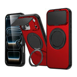 ShellGod - Supporto magnetico girevole con protezione per obiettivo in PC TPU - Custodia ibrida per telefono, For iPhone 18 Pro / 17 Pro, For iPhone 18 Pro Max / 17 Pro Max