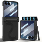Custodia protettiva integrale per telefono VIETAO Cool Pro Series con vetro temperato per la privacy., For Samsung Galaxy Z Flip7 5G, For Samsung Galaxy Z Flip6 5G
