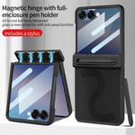 Custodia protettiva integrale per telefono VIETAO Cool Pro Series con vetro temperato per la privacy., For Samsung Galaxy Z Flip7 5G, For Samsung Galaxy Z Flip6 5G