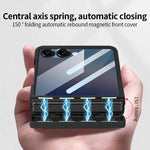 Custodia protettiva integrale per telefono VIETAO Cool Pro Series con vetro temperato per la privacy., For Samsung Galaxy Z Flip7 5G, For Samsung Galaxy Z Flip6 5G