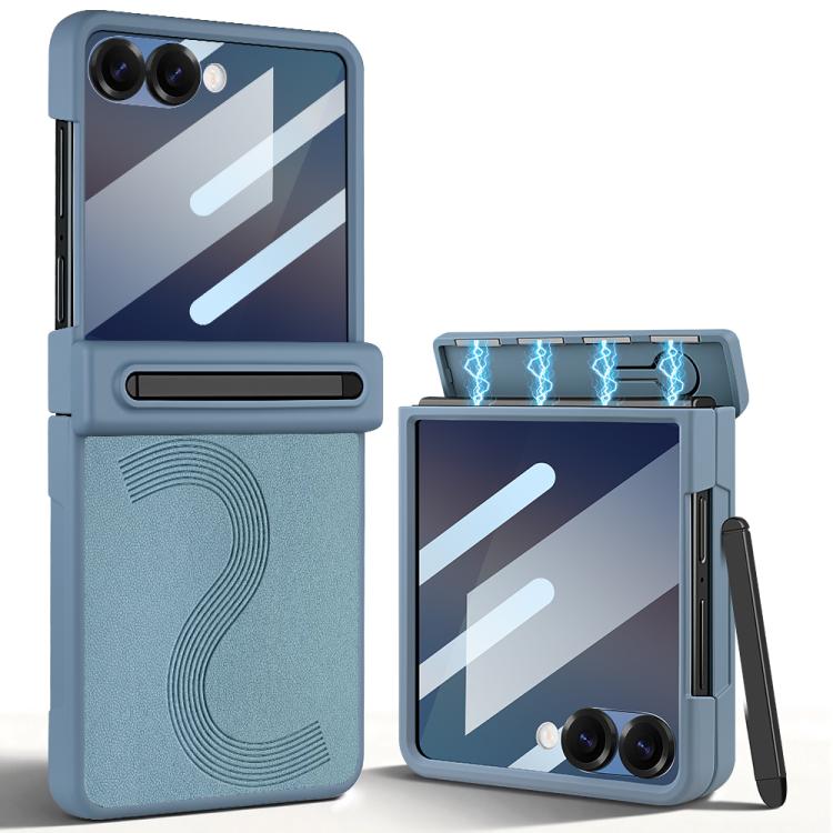 Custodia protettiva integrale per telefono VIETAO Cool Pro Series con vetro temperato per la privacy., For Samsung Galaxy Z Flip7 5G, For Samsung Galaxy Z Flip6 5G