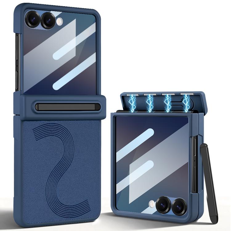 Custodia protettiva integrale per telefono VIETAO Cool Pro Series con vetro temperato per la privacy., For Samsung Galaxy Z Flip7 5G, For Samsung Galaxy Z Flip6 5G