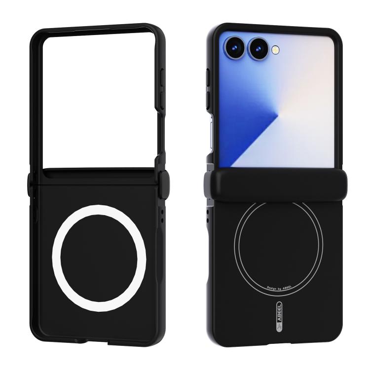 Custodia magnetica per telefono ABEEL 3 in 1 in silicone liquido, delicata sulla pelle., For Galaxy Z Flip8 5G, For Samsung Galaxy Z Flip7 5G, For Samsung Galaxy Z Flip6, For Samsung Galaxy Z Flip5