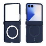 Custodia magnetica per telefono ABEEL 3 in 1 in silicone liquido, delicata sulla pelle., For Galaxy Z Flip8 5G, For Samsung Galaxy Z Flip7 5G, For Samsung Galaxy Z Flip6, For Samsung Galaxy Z Flip5