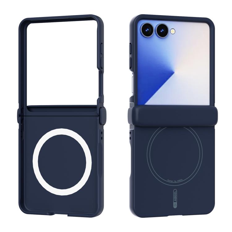 Custodia magnetica per telefono ABEEL 3 in 1 in silicone liquido, delicata sulla pelle., For Galaxy Z Flip8 5G, For Samsung Galaxy Z Flip7 5G, For Samsung Galaxy Z Flip6, For Samsung Galaxy Z Flip5