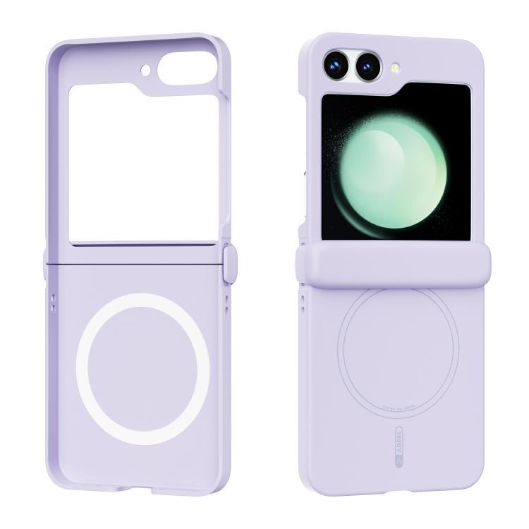 Custodia magnetica per telefono ABEEL 3 in 1 in silicone liquido, delicata sulla pelle., For Galaxy Z Flip8 5G, For Samsung Galaxy Z Flip7 5G, For Samsung Galaxy Z Flip6, For Samsung Galaxy Z Flip5