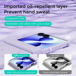 Custodia magnetica per telefono ABEEL 3 in 1 in silicone liquido, delicata sulla pelle., For Galaxy Z Flip8 5G, For Samsung Galaxy Z Flip7 5G, For Samsung Galaxy Z Flip6, For Samsung Galaxy Z Flip5