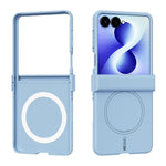 Custodia magnetica per telefono ABEEL 3 in 1 in silicone liquido, delicata sulla pelle., For Galaxy Z Flip8 5G, For Samsung Galaxy Z Flip7 5G, For Samsung Galaxy Z Flip6, For Samsung Galaxy Z Flip5