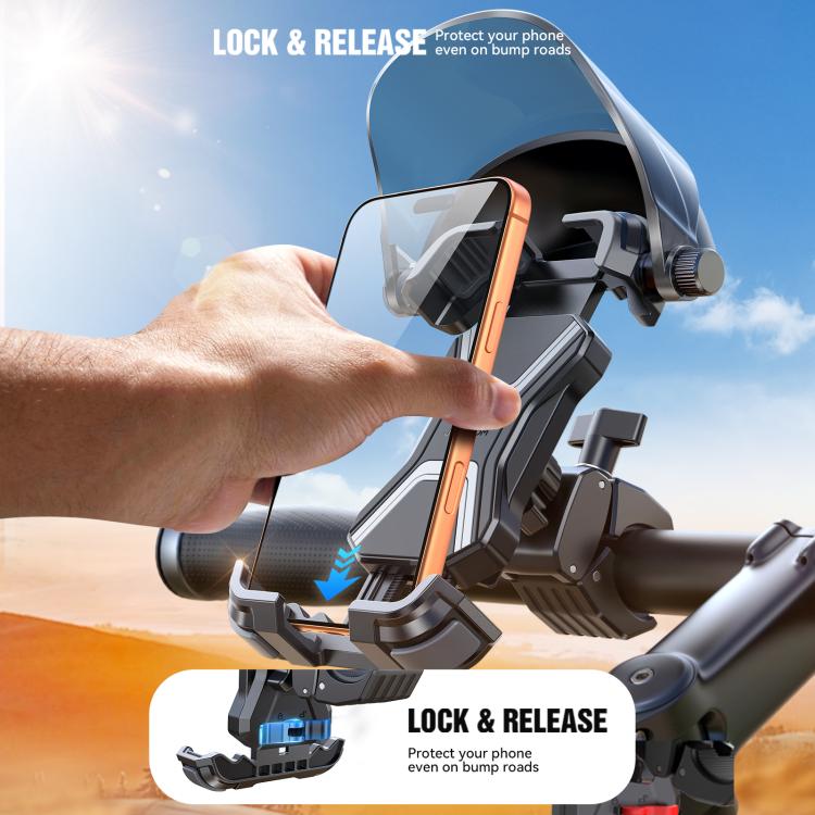 Supporto per telefono da bicicletta con parasole JOYROOM JR-ZS528, JR-ZS528