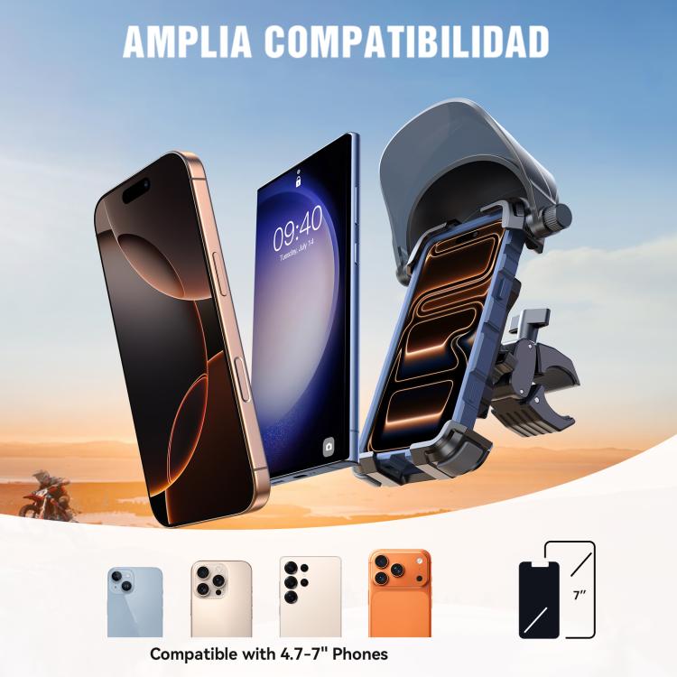 Supporto per telefono da bicicletta con parasole JOYROOM JR-ZS528, JR-ZS528