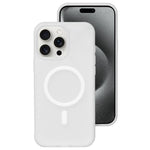 Colori cristallini, sensazione delicata sulla pelle, custodia magnetica in silicone liquido per telefono, For iPhone 15 Pro Max, For iPhone 15 Pro
