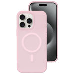 Colori cristallini, sensazione delicata sulla pelle, custodia magnetica in silicone liquido per telefono, For iPhone 15 Pro Max, For iPhone 15 Pro