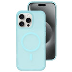 Colori cristallini, sensazione delicata sulla pelle, custodia magnetica in silicone liquido per telefono, For iPhone 15 Pro Max, For iPhone 15 Pro