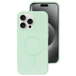 Colori cristallini, sensazione delicata sulla pelle, custodia magnetica in silicone liquido per telefono, For iPhone 15 Pro Max, For iPhone 15 Pro