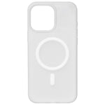 Colori cristallini, sensazione delicata sulla pelle, custodia magnetica in silicone liquido per telefono, For iPhone 15 Pro Max, For iPhone 15 Pro