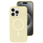 Colori cristallini, sensazione delicata sulla pelle, custodia magnetica in silicone liquido per telefono, For iPhone 15 Pro Max, For iPhone 15 Pro