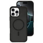 Colori cristallini, sensazione delicata sulla pelle, custodia magnetica in silicone liquido per telefono, For iPhone 16 Pro, For iPhone 16