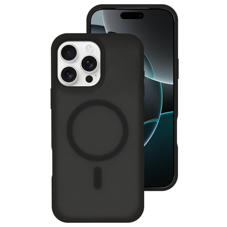 Colori cristallini, sensazione delicata sulla pelle, custodia magnetica in silicone liquido per telefono, For iPhone 16 Pro, For iPhone 16