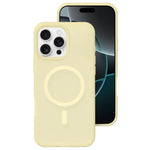 Colori cristallini, sensazione delicata sulla pelle, custodia magnetica in silicone liquido per telefono, For iPhone 16 Pro, For iPhone 16