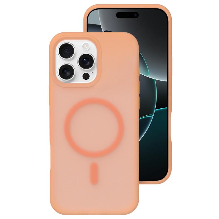 Colori cristallini, sensazione delicata sulla pelle, custodia magnetica in silicone liquido per telefono, For iPhone 16 Pro, For iPhone 16