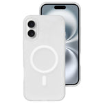 Colori cristallini, sensazione delicata sulla pelle, custodia magnetica in silicone liquido per telefono, For iPhone 16 Pro, For iPhone 16
