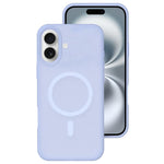 Colori cristallini, sensazione delicata sulla pelle, custodia magnetica in silicone liquido per telefono, For iPhone 16 Pro, For iPhone 16