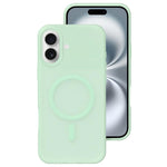 Colori cristallini, sensazione delicata sulla pelle, custodia magnetica in silicone liquido per telefono, For iPhone 16 Pro, For iPhone 16