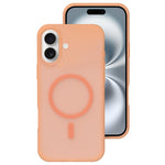 Colori cristallini, sensazione delicata sulla pelle, custodia magnetica in silicone liquido per telefono, For iPhone 16 Pro, For iPhone 16