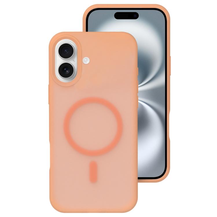Colori cristallini, sensazione delicata sulla pelle, custodia magnetica in silicone liquido per telefono, For iPhone 16 Pro, For iPhone 16