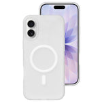 Colori cristallini, sensazione delicata sulla pelle, custodia magnetica in silicone liquido per telefono, For iPhone 17, For iPhone 16 Pro Max