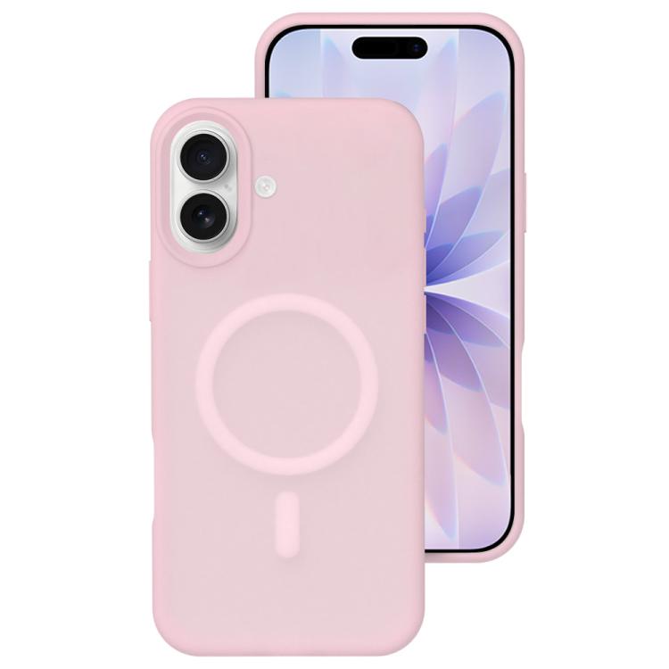 Colori cristallini, sensazione delicata sulla pelle, custodia magnetica in silicone liquido per telefono, For iPhone 17, For iPhone 16 Pro Max