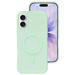Colori cristallini, sensazione delicata sulla pelle, custodia magnetica in silicone liquido per telefono, For iPhone 17, For iPhone 16 Pro Max
