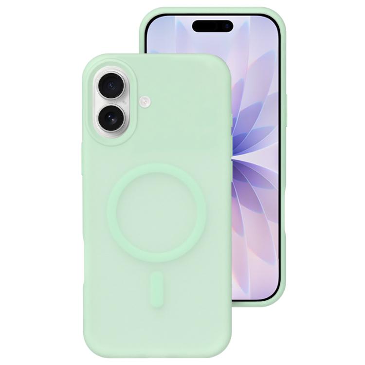 Colori cristallini, sensazione delicata sulla pelle, custodia magnetica in silicone liquido per telefono, For iPhone 17, For iPhone 16 Pro Max