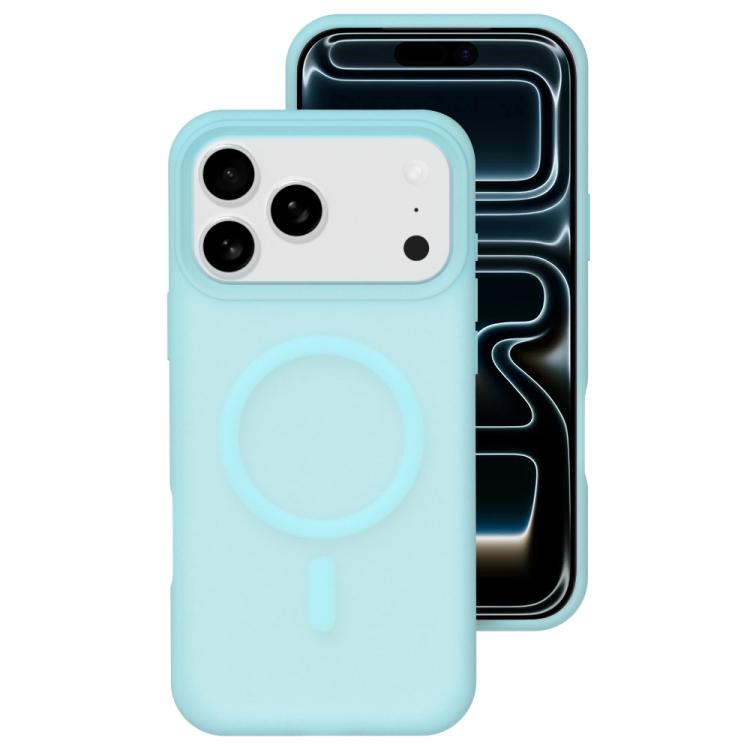 Colori cristallini, sensazione delicata sulla pelle, custodia magnetica in silicone liquido per telefono, For iPhone 17 Pro Max, For iPhone 17 Pro