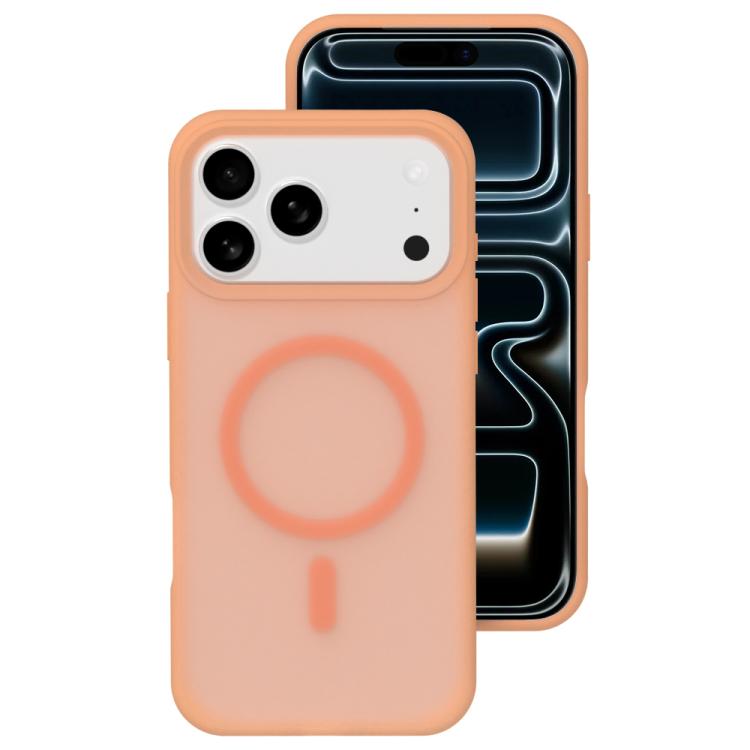 Colori cristallini, sensazione delicata sulla pelle, custodia magnetica in silicone liquido per telefono, For iPhone 17 Pro Max, For iPhone 17 Pro