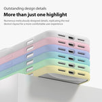 Colori cristallini, sensazione delicata sulla pelle, custodia magnetica in silicone liquido per telefono, For iPhone 17, For iPhone 16 Pro Max