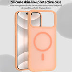 Colori cristallini, sensazione delicata sulla pelle, custodia magnetica in silicone liquido per telefono, For iPhone 15 Pro Max, For iPhone 15 Pro