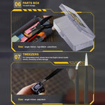 Set di accessori multifunzione per lucidatura e sbavatura JAKEMY JM-Z28, JAKEMY JM-Z28