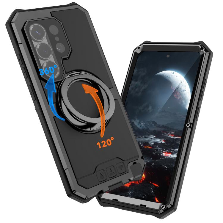 Custodia per telefono R-JUST Life impermeabile, antipolvere e con supporto magnetico MagSafe., For Samsung Galaxy S26 Ultra 5G
