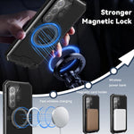 Custodia per telefono R-JUST Life impermeabile, antipolvere e con supporto magnetico MagSafe., For Samsung Galaxy S26 Ultra 5G