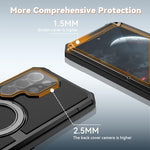Custodia per telefono R-JUST Life impermeabile, antipolvere e con supporto magnetico MagSafe., For Samsung Galaxy S26 Ultra 5G