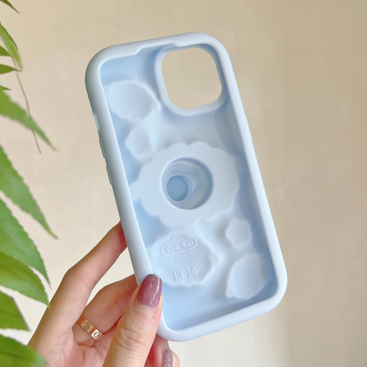 Custodia per telefono in silicone antiurto con supporto 3D a tema cartoni animati, copertura completa., For iPhone 17 Pro Max, For iPhone 17 Pro, For iPhone 17, For iPhone 16 Pro Max, For iPhone 16 Pro, For iPhone 16, For iPhone 15 Pro Max             ...