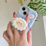 Custodia per telefono in silicone antiurto con supporto 3D a tema cartoni animati, copertura completa., For iPhone 17 Pro Max, For iPhone 17 Pro, For iPhone 17, For iPhone 16 Pro Max, For iPhone 16 Pro, For iPhone 16, For iPhone 15 Pro Max             ...