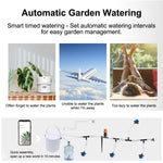 BAF-808 Irrigatore portatile intelligente WiFi con irrigazione a goccia automatica temporizzata