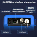 Tester di ingegneria per schermi HD da 4,5 pollici IPC9310Plus, tester per videosorveglianza analogica e coassiale di rete., IPC9310Plus(US Plug)