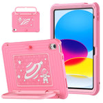 Custodia ibrida in silicone per tablet PC con maniglia e tracolla, For iPad Air 11 2026 / 2025 / 2024, For iPad 2025 / 2022, For iPad mini 2024 / mini 6