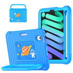 Custodia ibrida in silicone per tablet PC con maniglia e tracolla, For iPad Air 11 2026 / 2025 / 2024, For iPad 2025 / 2022, For iPad mini 2024 / mini 6