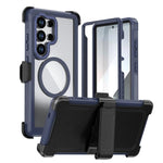 Custodia magnetica per telefono in acrilico a copertura totale con clip posteriore., For Samsung Galaxy S25 5G / S24 5G, For Samsung Galaxy S25+ 5G / S24+ 5G, For Samsung Galaxy S25 Ultra 5G