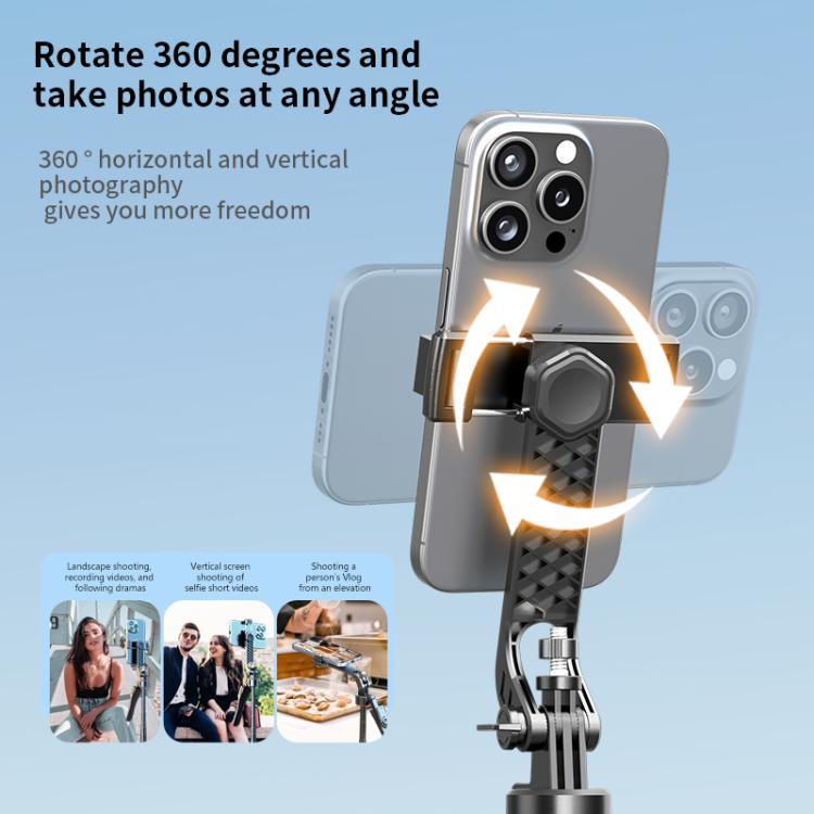 K29 Floor Standing Telescopic Phone Tripod Selfie Stick